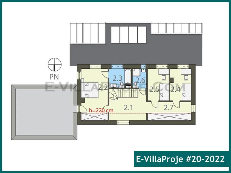 Model 20-2022 — 218 m², 2 storeys thumbnail 3
