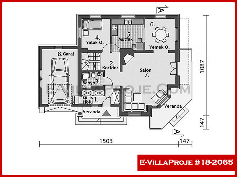 Model 18-2065 — 218 m², 2 storeys thumbnail 2