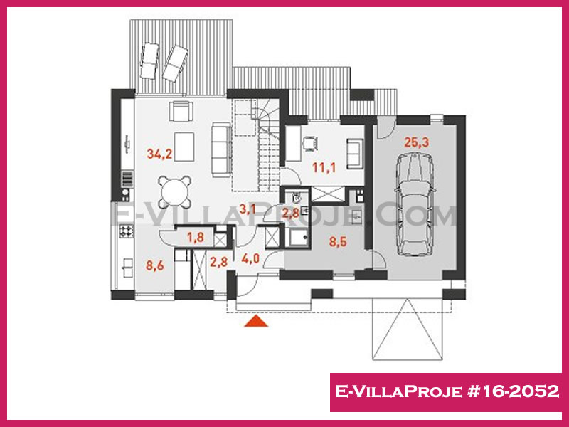 Model 16-2052 — 219 m², 2 storeys thumbnail 2