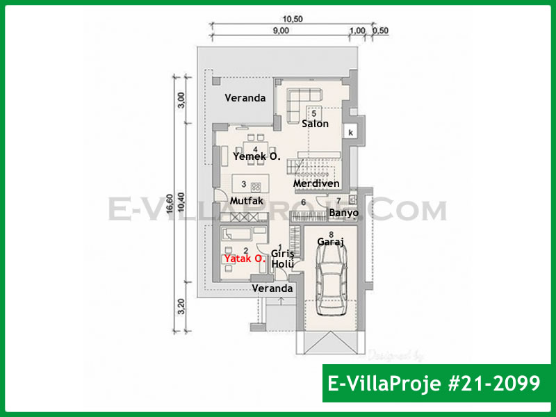 Model 21-2099 — 219 m², 2 storeys thumbnail 2