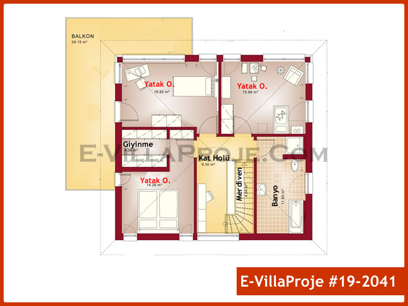 Model 19-2041 — 219 m², 2 Kat thumbnail 3