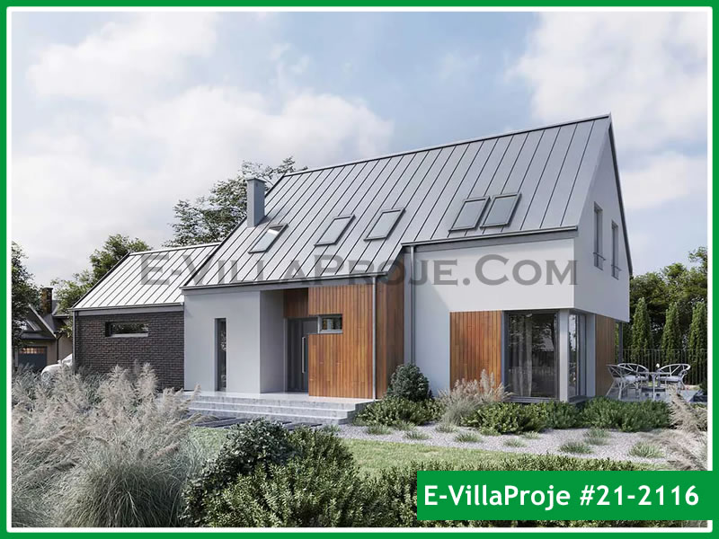 Model 21-2116 — 220 m², 2 storeys - 21-2116