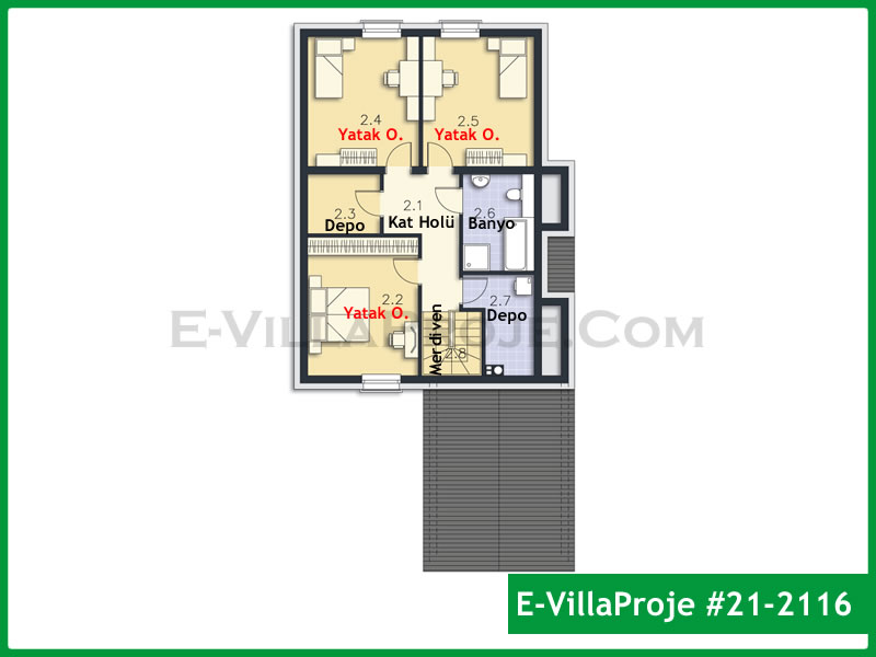 Model 21-2116 — 220 m², 2 storeys thumbnail 3