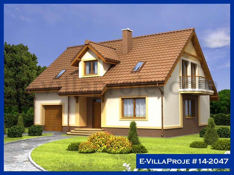 Model 14-2047 — 220 m², 2 storeys - 14-2047