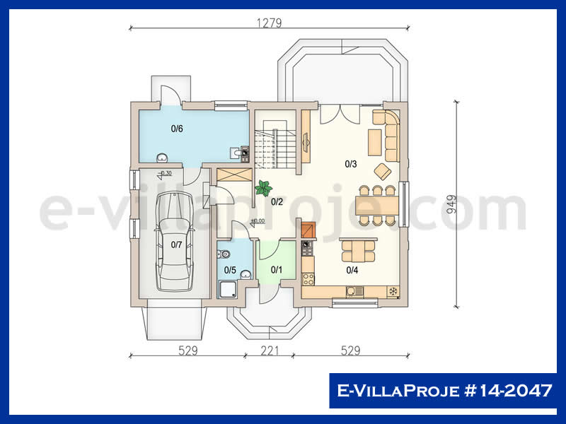 Model 14-2047 — 220 m², 2 storeys thumbnail 2