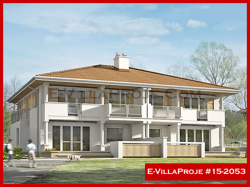 Model 15-2053 — 221 m², 2 storeys - 15-2053
