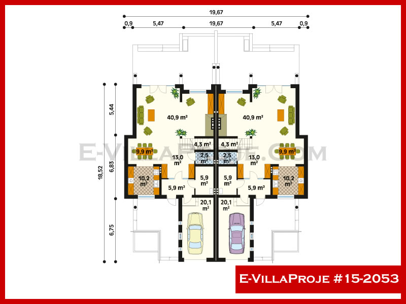 Model 15-2053 — 221 m², 2 storeys thumbnail 2