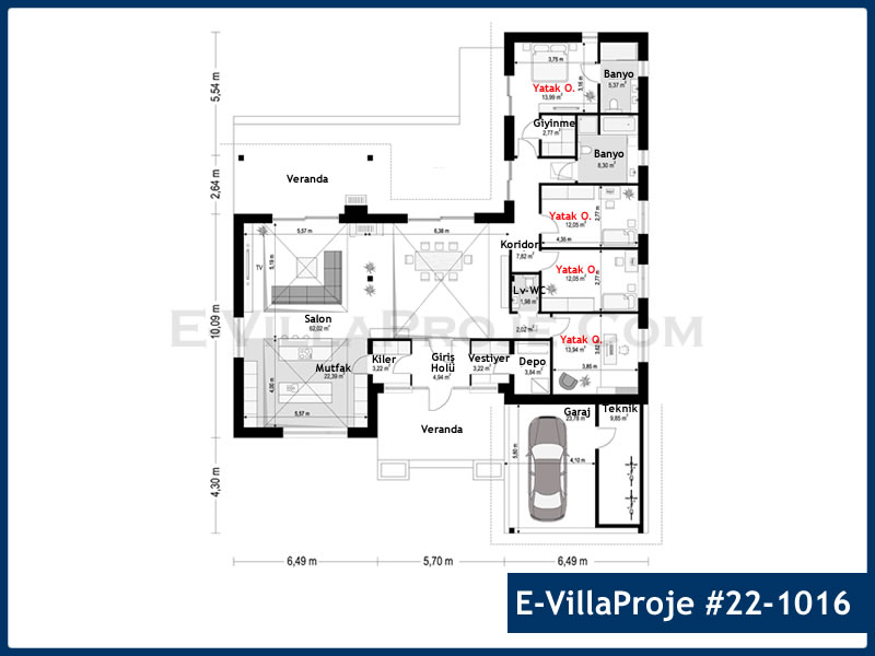 Model 22-1016 — 221 m², 1 storey thumbnail 2