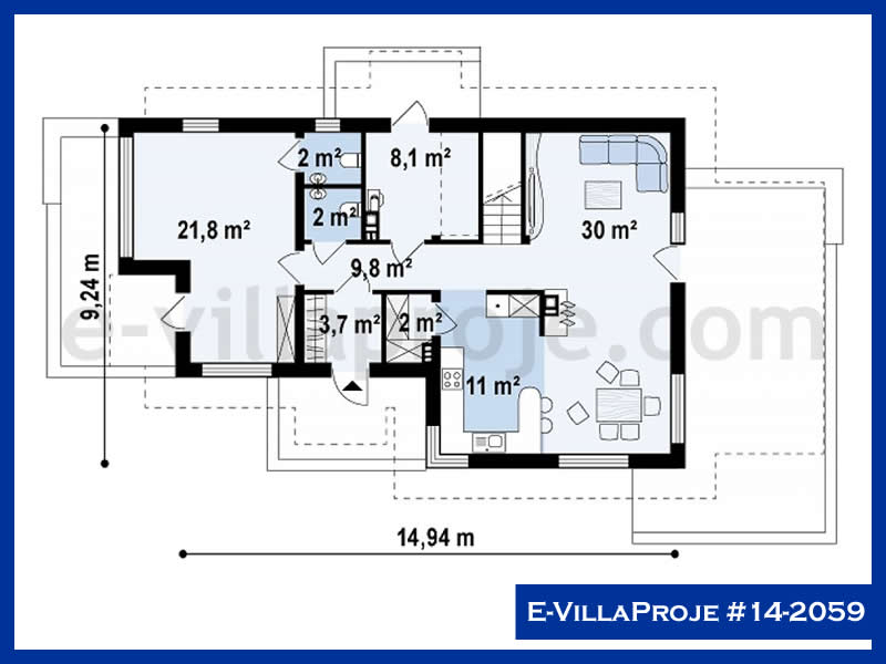 Model 14-2059 — 223 m², 2 Kat thumbnail 2