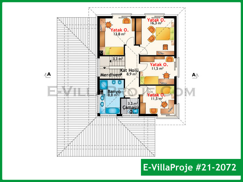 Model 21-2072 — 223 m², 2 storeys thumbnail 3