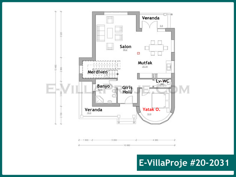 Model 20-2031 — 224 m², 2 storeys thumbnail 2