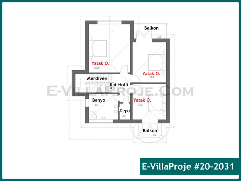 Model 20-2031 — 224 m², 2 storeys thumbnail 3