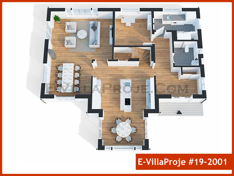 Model 19-2001 — 226 m², 2 storeys thumbnail 10
