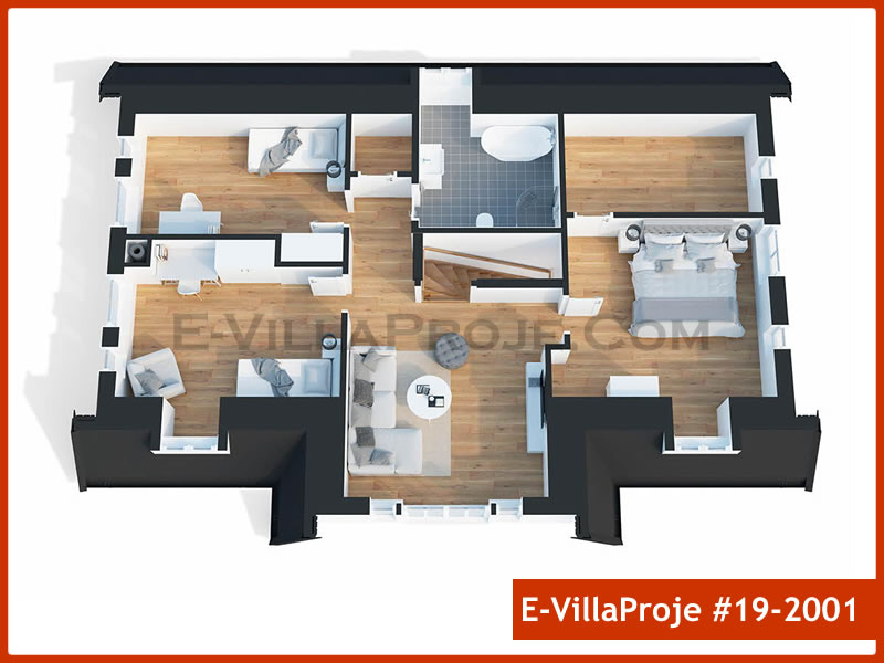 Model 19-2001 — 226 m², 2 storeys thumbnail 11