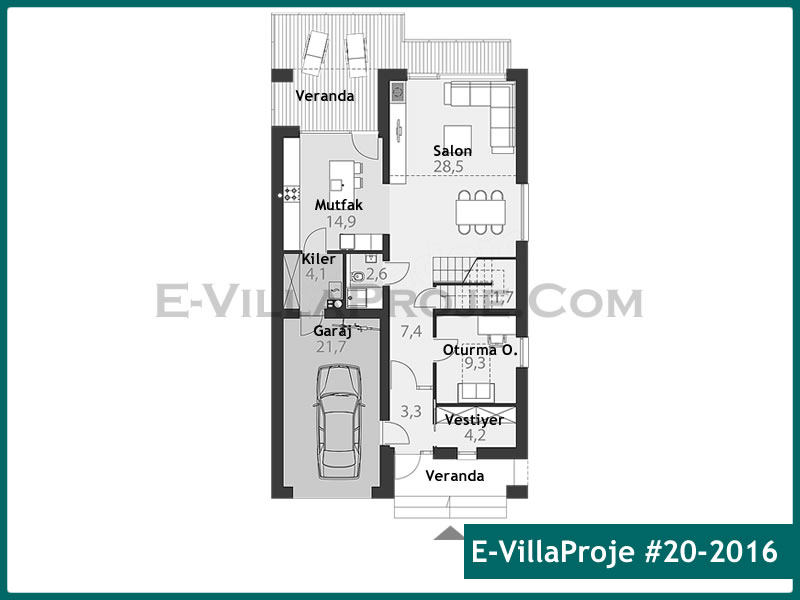Model 20-2016 — 226 m², 2 storeys thumbnail 2