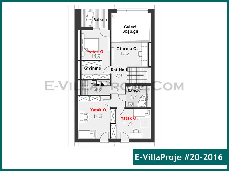 Model 20-2016 — 226 m², 2 storeys thumbnail 3