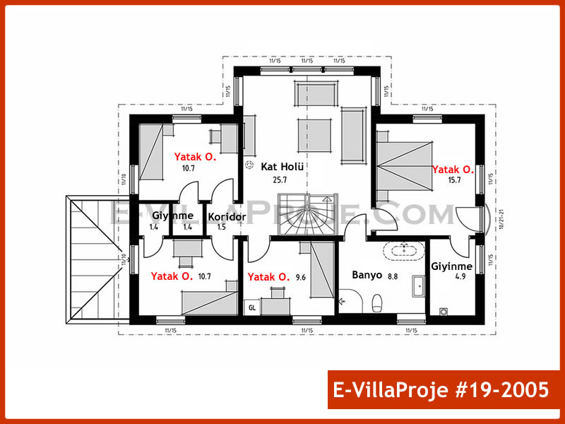 Model 19-2005 — 227 m², 2 storeys thumbnail 3