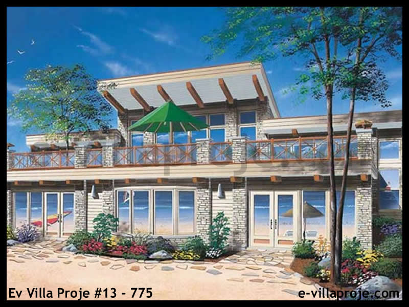 Model 13-775 — 228 m², 2 storeys - 13-775