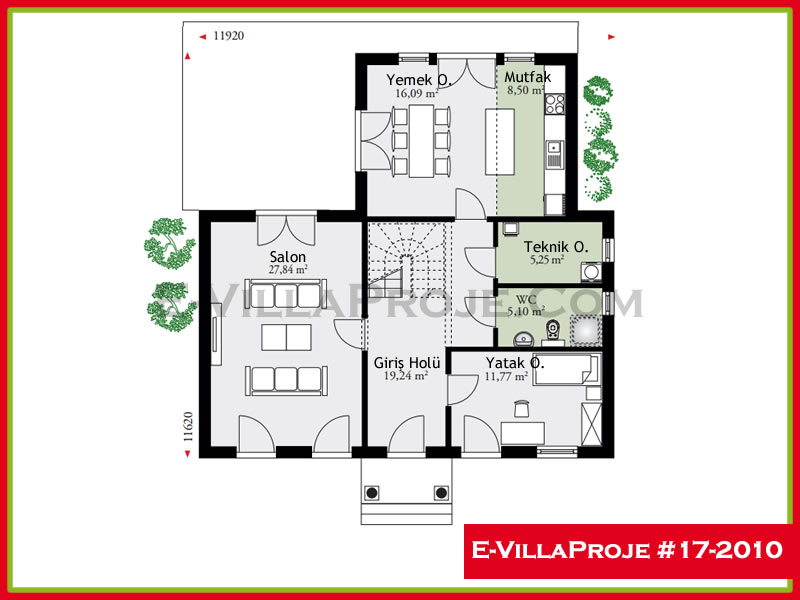 Model 17-2010 — 228 m², 2 storeys thumbnail 2