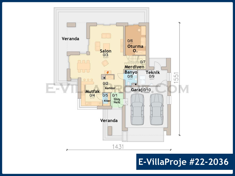 Model 22-2036 — 228 m², 2 Kat thumbnail 3