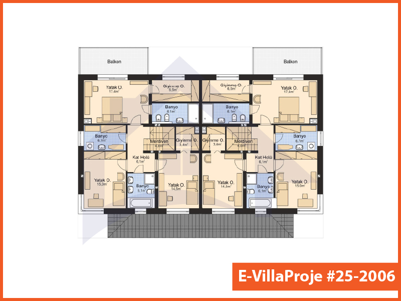 Model 25-2006 — 229 m², 2 storeys thumbnail 3
