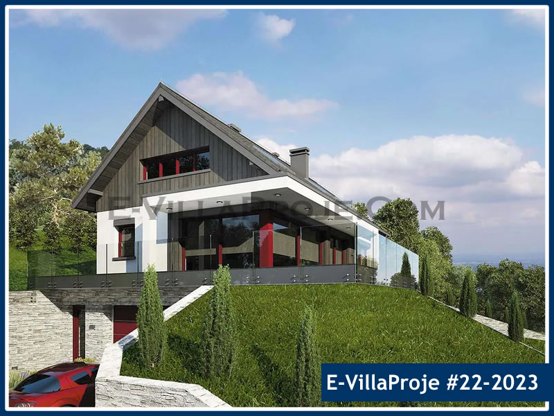 Model 22-2023 — 230 m², 2 storeys - 22-2023