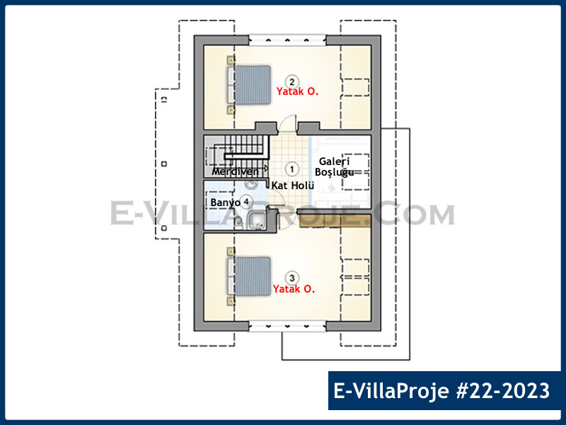 Model 22-2023 — 230 m², 2 storeys thumbnail 3