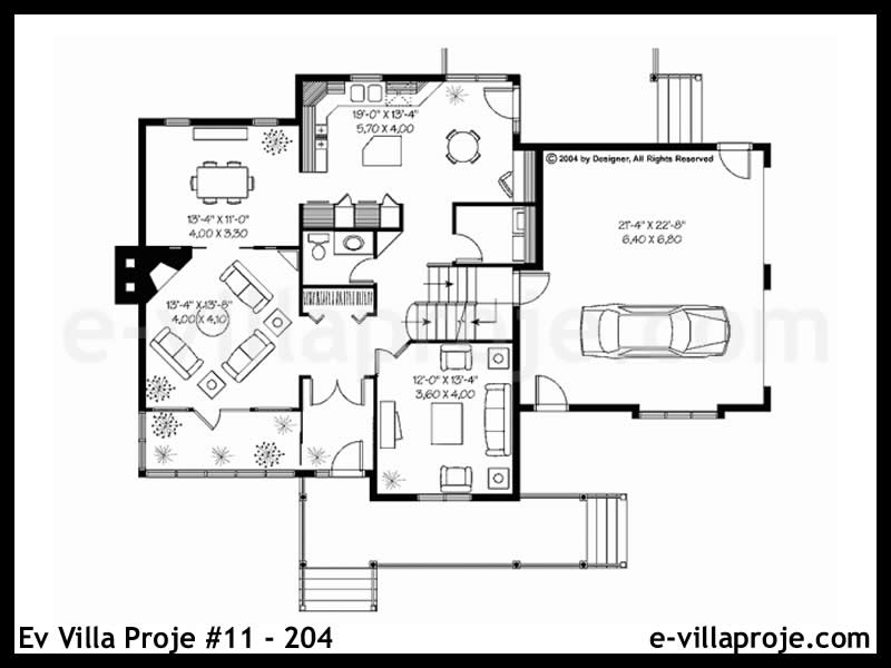 Model 11-204 — 230 m², 2 Kat thumbnail 2