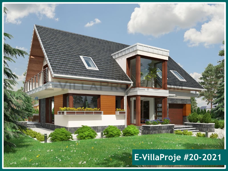 Model 20-2021 — 230 m², 2 storeys - 20-2021