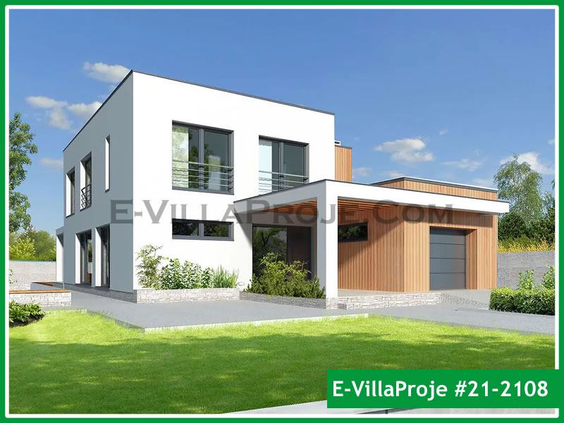 Model 21-2108 — 230 m², 2 storeys - 21-2108