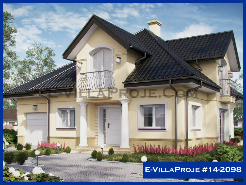 Model 14-2098 — 230 m², 2 storeys - 14-2098