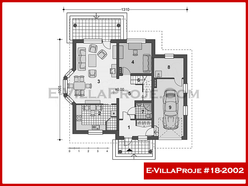 Model 18-2002 — 231 m², 2 storeys thumbnail 2