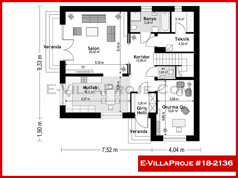 Model 18-2136 — 231 m², 2 storeys thumbnail 2