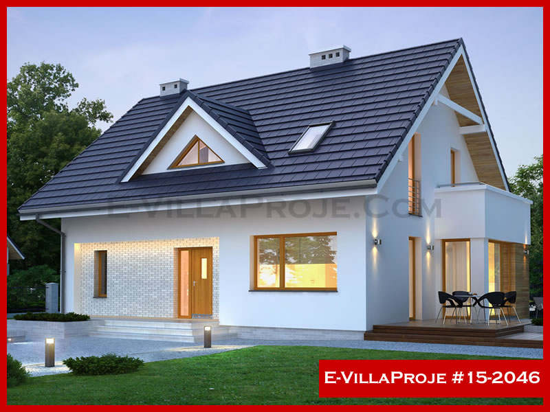 Model 15-2046 — 232 m², 2 storeys - 15-2046