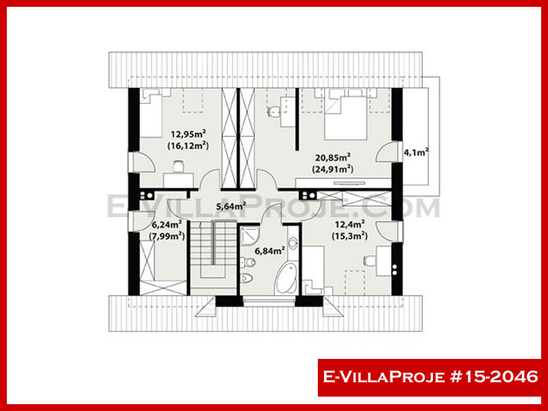 Model 15-2046 — 232 m², 2 storeys thumbnail 3