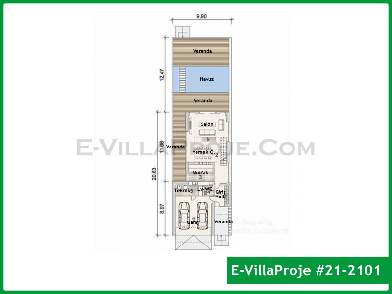 Model 21-2101 — 233 m², 2 storeys thumbnail 2