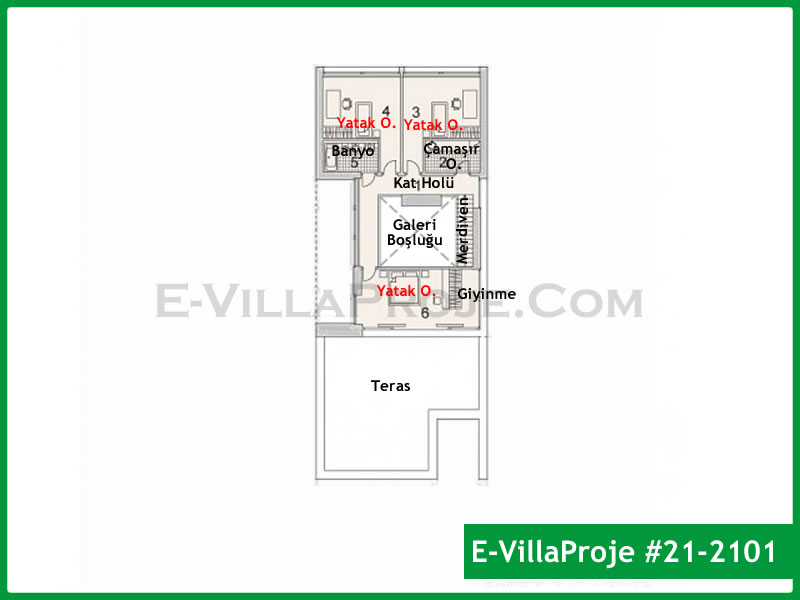 Model 21-2101 — 233 m², 2 storeys thumbnail 3