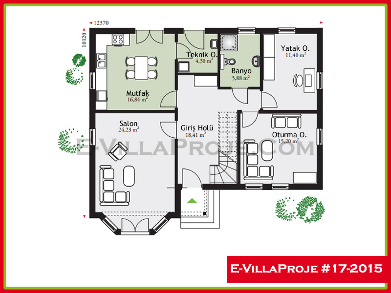 Model 17-2015 — 233 m², 2 storeys thumbnail 2