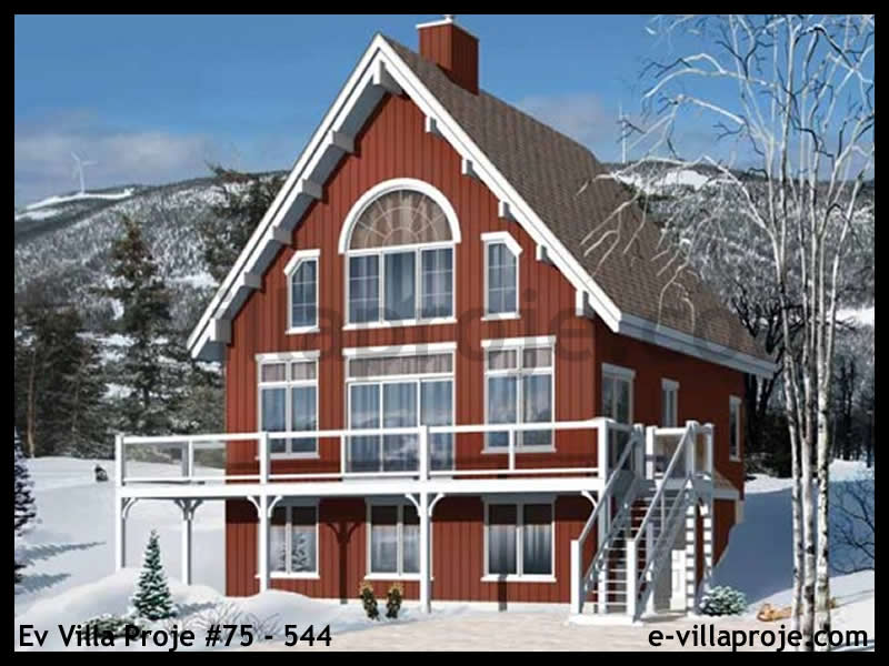 Model 75-544 — 233 m², 3 storeys - 75-544