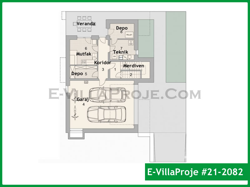 Model 21-2082 — 234 m², 2 storeys thumbnail 4