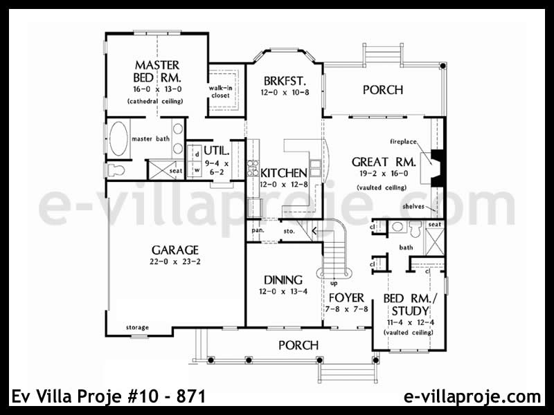 Model 10-871 — 234 m², 2 storeys thumbnail 2