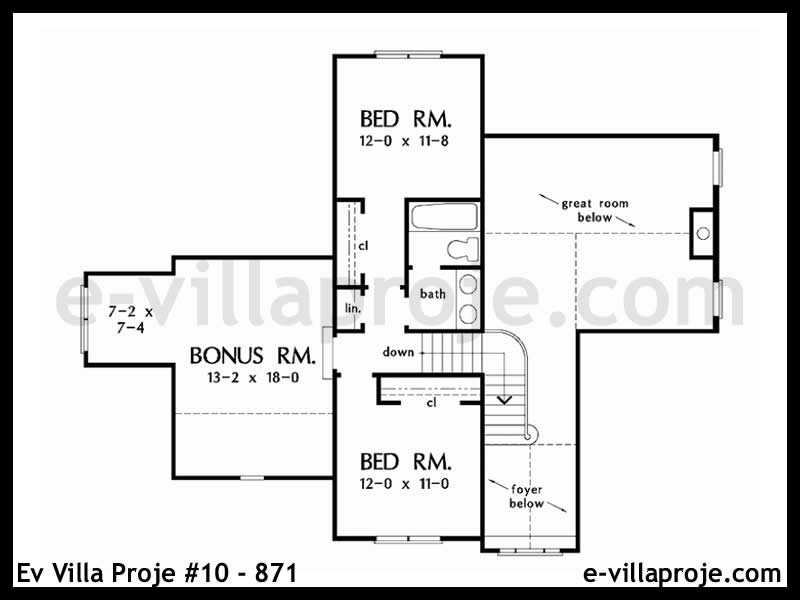 Model 10-871 — 234 m², 2 storeys thumbnail 3