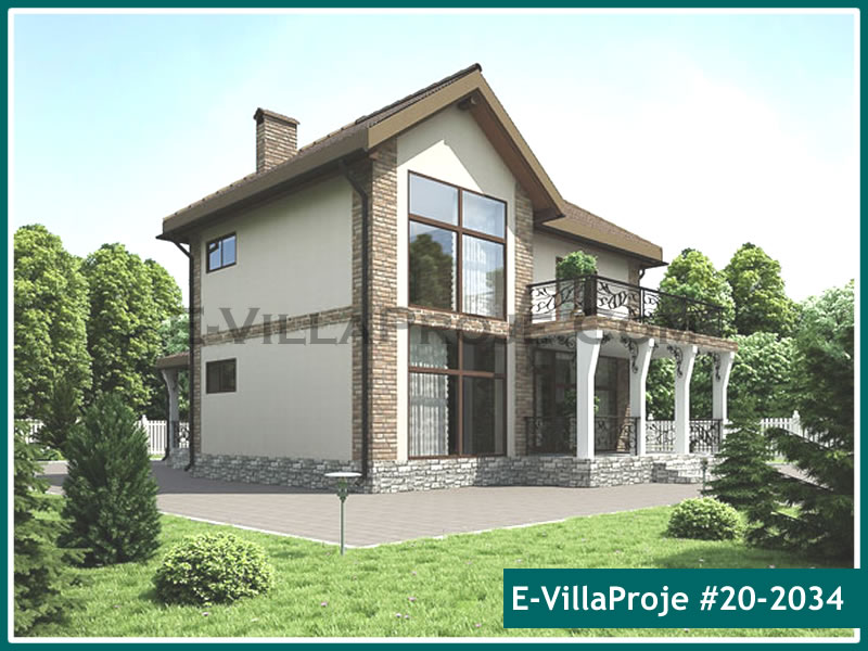 Model 20-2034 — 234 m², 2 storeys - 20-2034