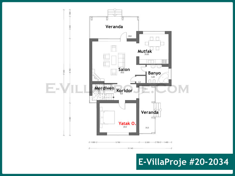 Model 20-2034 — 234 m², 2 storeys thumbnail 2