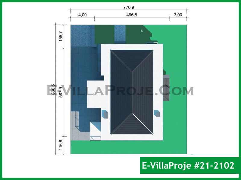 Model 21-2102 — 234 m², 3 storeys thumbnail 7