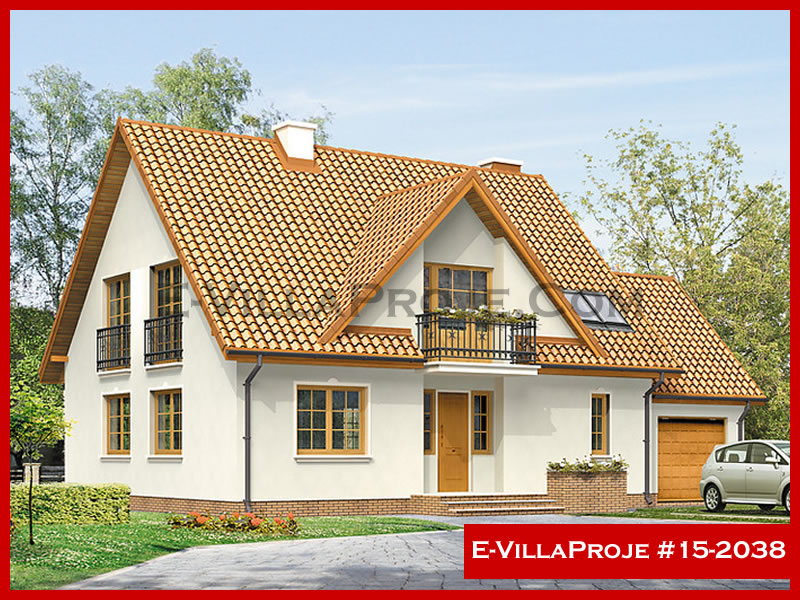Model 15-2038 — 235 m², 2 storeys - 15-2038