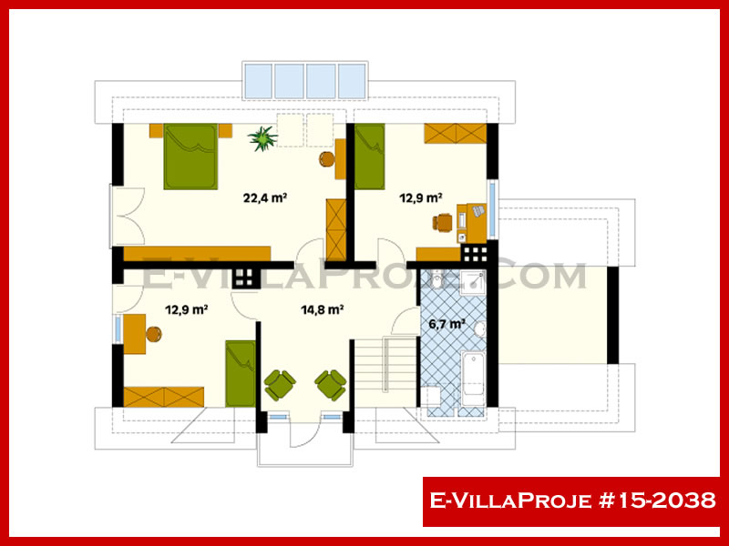 Model 15-2038 — 235 m², 2 storeys thumbnail 3