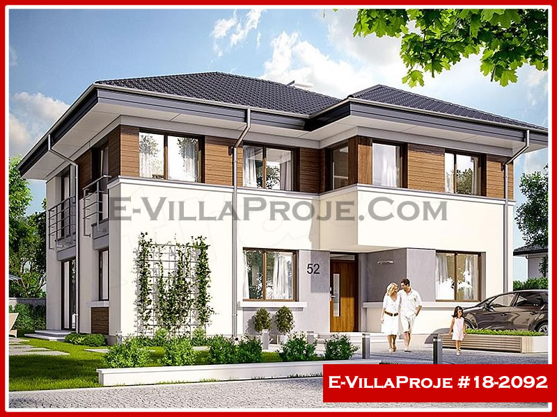 Model 18-2092 — 235 m², 2 storeys - 18-2092