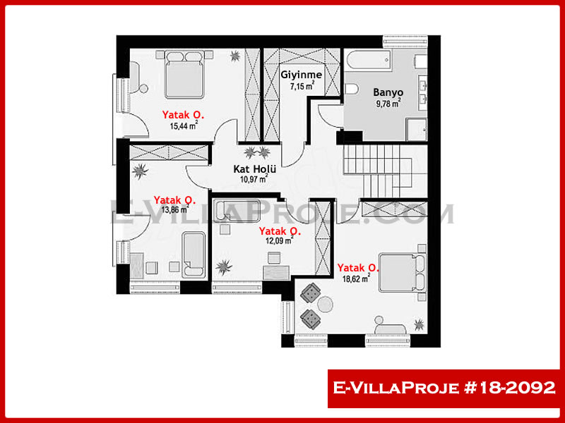 Model 18-2092 — 235 m², 2 storeys thumbnail 3