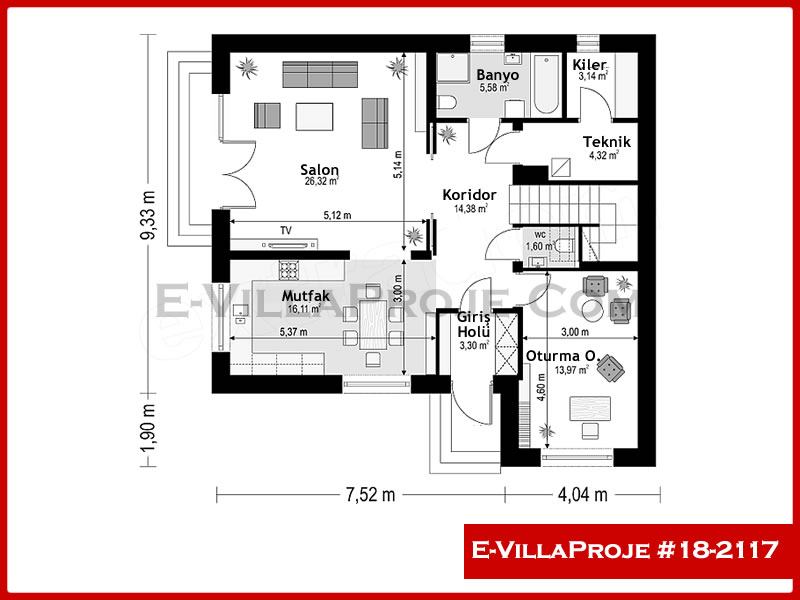 Model 18-2117 — 235 m², 2 storeys thumbnail 2
